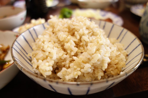 美味しそうな玄米ご飯